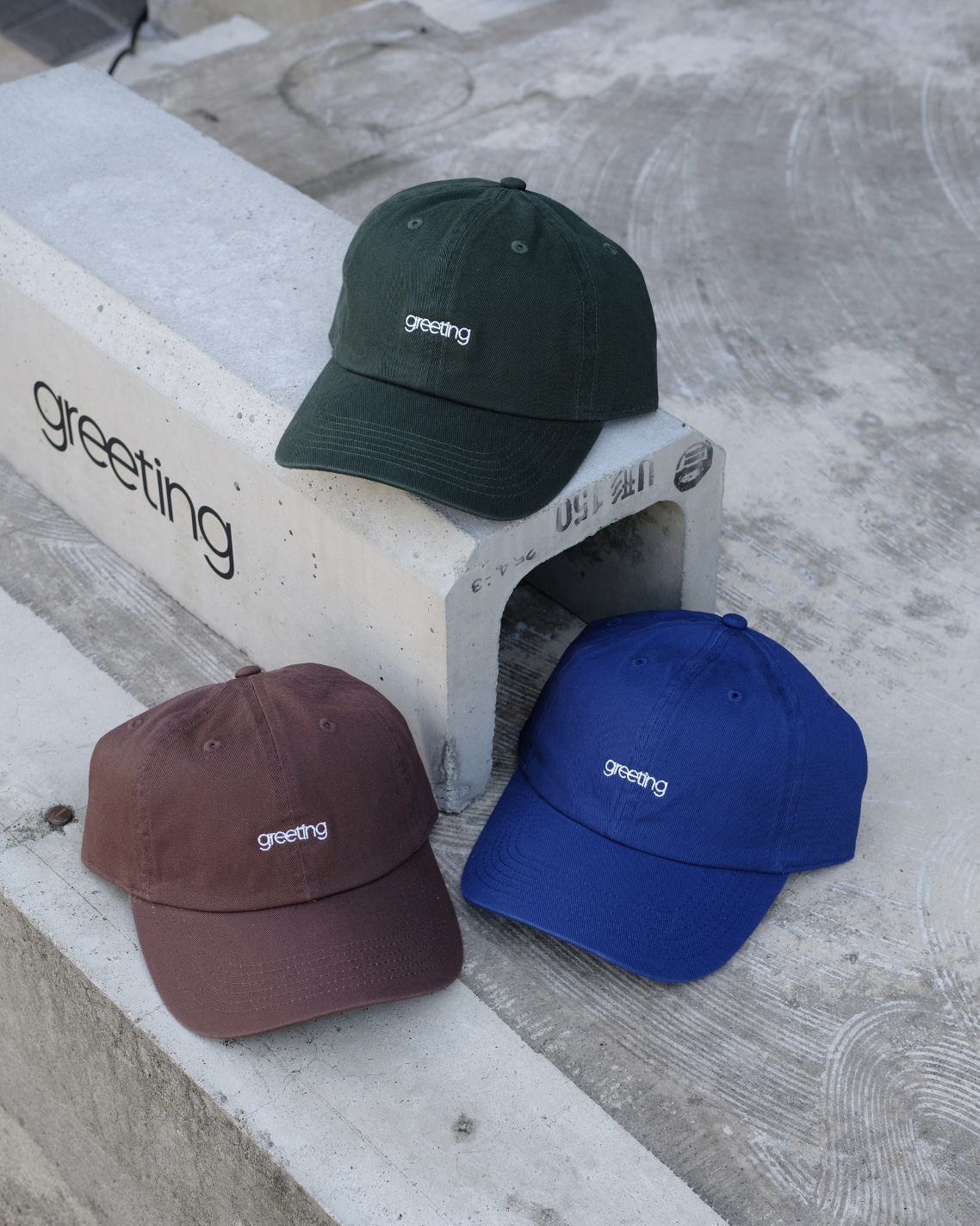 greeting 6 Panel Cap