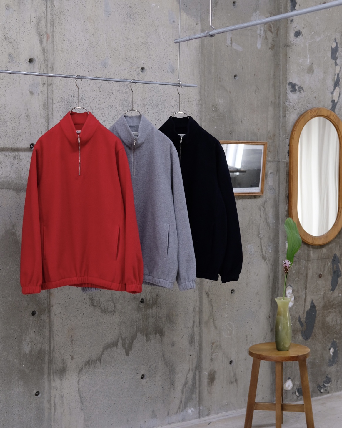 FUJI / Brushed Wool Pullover