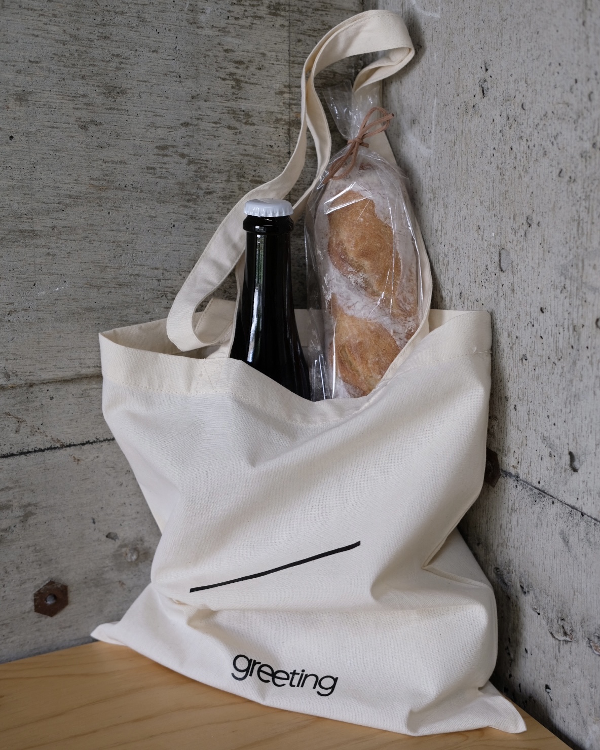 greeting Tote Bag
