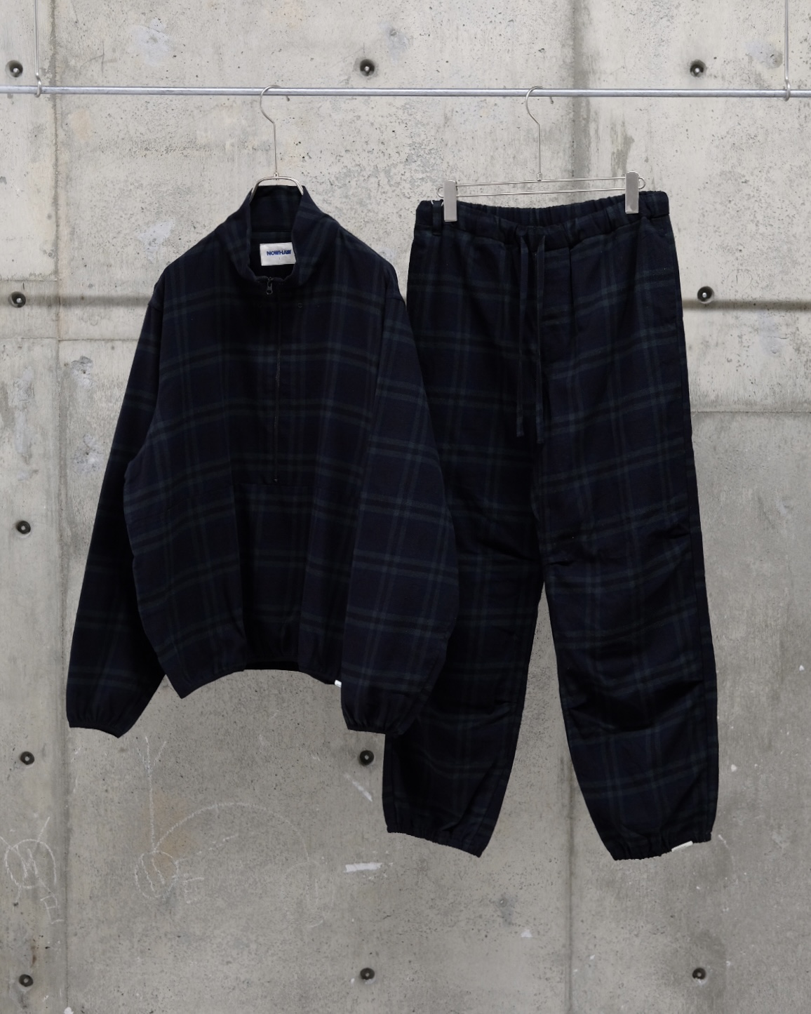 "bounce" pajama - Cotton Silk Nep Check